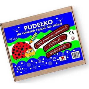Pudełko do ćwiczeń rączki dla dzieci