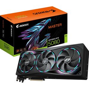 Karta graficzna Gigabyte AORUS GeForce RTX 5080 Master 16GB GDDR7 (GV-N5080AORUS M-16GD)