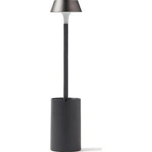 Lexon Mimi LED Reading Light Gray/Gunmetal