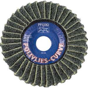 Felt grinding disc PFERD Curve PVL-R 125 A 240 F