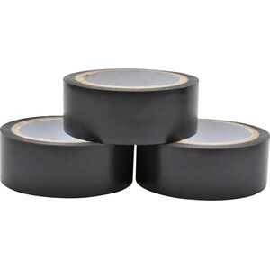 Work it by millarco® isolationstape 20 mm x 5 meter 3-pak sort
