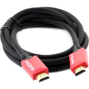 Kabel Conotech HDMI - HDMI 5m czarny czerwony (NS-005R)