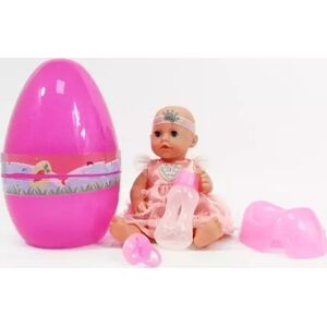 Fl1 Lalka 25cm zestaw z nocnikiem w jaju YL1886L 09028
