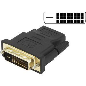 Adapter AV Blow 92-130# Przejście dvi wtyk - hdmi gniazdo