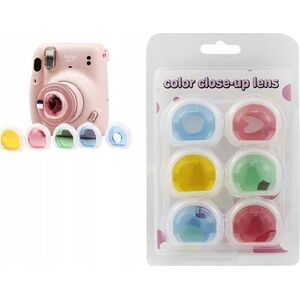 Filtr LoveInstant Zestaw Filtrów Efektowe 6w1 Filtry 6x Filtr Do Fuji Fujifilm Instax Mini 12