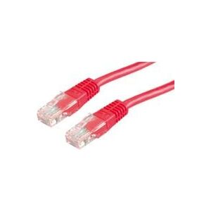 Roline PatchCord, UTP, Cat5e, 0.5m, czerwony (21.15.0521)