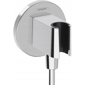 hansgrohe wall connection with shower head holder FixFit S, chrome