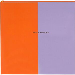Goldbuch Album GOLDBUCH 27481 Coloration orange|lilac 30x31 60psl | corners/splits | bookbound