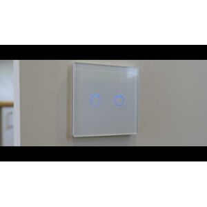Hurtel Spring Vienpolis sensorinis jungiklis, nuotolinis valdymas (WIFI), Baltas