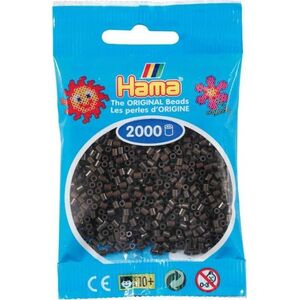 Hama mini perler brun