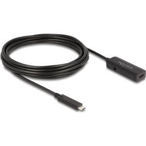 DeLOCK 80028 kabel USB 5 m USB C Czarny