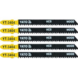 Yato Brzeszczot do wyrzynarki typ T HCS do drewna 5cz. TPI10 YT-3404