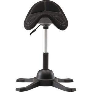Brother Up Up Toronto ergonomic balance stool Black, Black fabric, longer gas lift