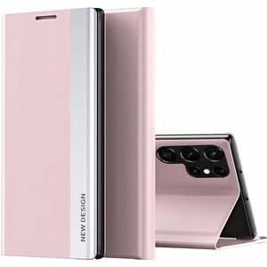 Sleep Case Pro etui do Samsung Galaxy S25 Ultra z klapką i podstawką - różowe