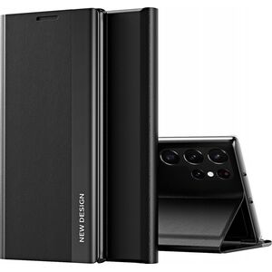 Sleep Case Pro etui do Samsung Galaxy S25 Ultra z klapką i podstawką - czarne