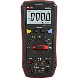 Skaitmeninis multimentras UT60EU, CAT II 1000V/CAT III 600V, TRMS