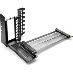 CableMod CableMod Vertical PCI-e Bracket PCI-e 4.0 Edition, 2x DisplayPort - schwarz