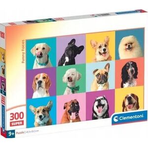 CLE puzzle 300 SuperKolor Funny Faces 21739