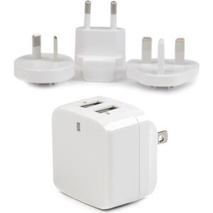 Ładowarka StarTech 2x USB-A 1 A (USB2PACWH)
