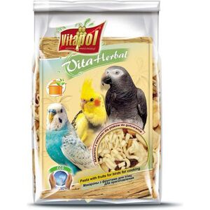 Vitapol MAKARON Z OWOCAMI DO GOTOWANIA DLA PTAKÓW 130g