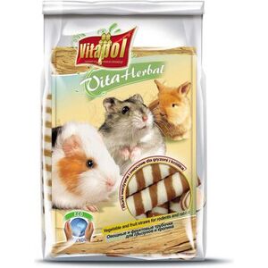 Vitapol RURKI OWOCOWO-WARZYWNE DLA GRYZONI I KRÓLIKA 200g