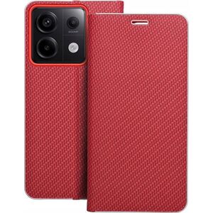 OEM Kabura LUNA Book Carbon do XIAOMI Redmi Note 13 Pro 5G czerwony