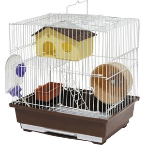 Panama Pet Klatka dla gryzoni 30x23x31 cm biało/brązowa