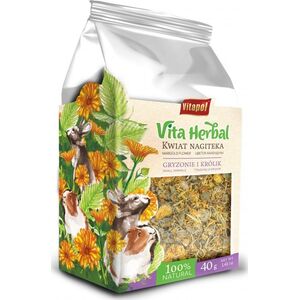 Vitapol Vita Herbal dla gryzoni i królika, kwiat nagietka, 40g