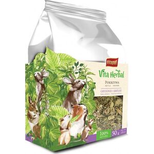 Vitapol Vita Herbal dla gryzoni i królika, liść pokrzywy, 50 g