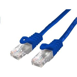 C-Tech C-TECH καλώδιο patchcord Cat6, UTP, μπλε, 0,25m