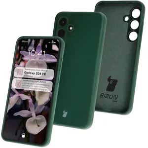Bizon Soft Case Samsung Galaxy S24 FE dark green