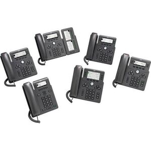 Telefon Cisco Cisco 6821 telefon VoIP Czarny 2 linii