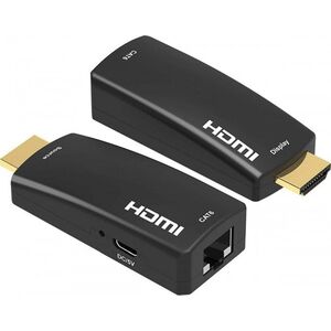 PremiumCord PREMIUMCORD HDMI FULL HD 1080p extender na 50m přes jeden kabel Cat5e/6