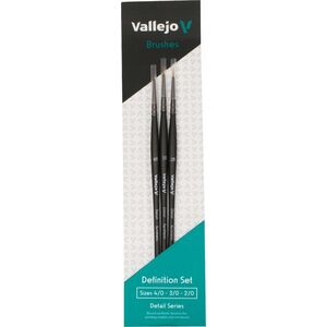Vallejo Vallejo: B02990 - Detail - Definition Set - Synth (4/0, 3/0, 2/0)