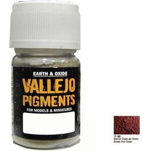 Vallejo Pigment Brown Iron Oxide