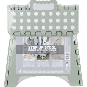 STOŁEK TABORET ANTYPOŚLIZGOWY SKŁADANY  - ZIELONY