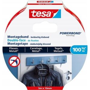 Tesa tesa Montageband Fliesen&Metall 100kg 5m x 19mm