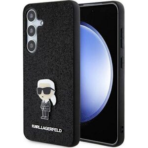 Karl Lagerfeld Karl Lagerfeld KLHCS24SGKNPSK S24 S921 black/black hardcase Fixed Glitter Ikonik Logo Metal Pin