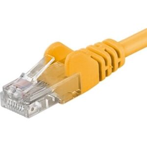 PremiumCord PREMIUMCORD Καλώδιο Patch UTP RJ45-RJ45 CAT5e 15m κίτρινο