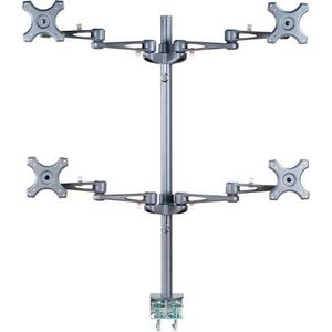 Neomounts Uchwyt biurkowy na 4 monitory 10" - 27" (FPMA-D935D4)
