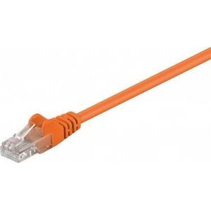 Goobay CAT 5e Kabel łączący, U/UTP, Pomarańczowy - Długość kabla 1.5 m