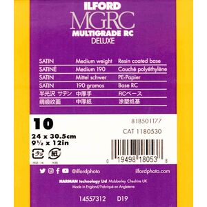 Ilford 1x 10 Ilford MG RC DL 25M 24x30