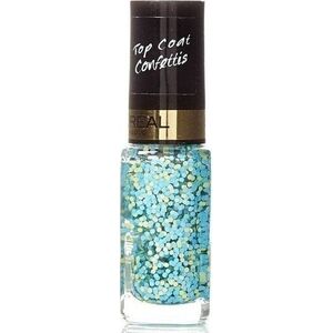 L’Oreal Paris L'Oreal Paris, Color Riche Les Top Coats, Nail Polish, 928, Oulala Blue, 5 ml For Women