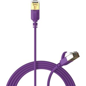 Procab PROCAB CSD570V/1.5 Καλώδιο δικτύου Slimline - CAT7 RJ45 U/FTP έκδοση μωβ - 1,5 μέτρα