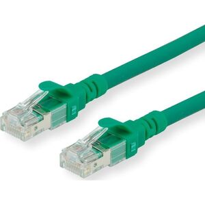 Καλώδιο Patch Roline ROLINE - RJ-45 (M) σε RJ-45 (M) - 7.5 μ - UTP - CAT 6a - χωρίς αλογόνα, διαμορφωμένο, πλεκτό - πράσινο (21.15.2736)