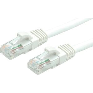 Value VALUE - Καλώδιο Patch - RJ-45 (M) - RJ-45 (M) - 20μ - UTP - CAT 6a - Πιεσμένο, Λείο - Λευκό, RAL 9003 (21.99.1479)