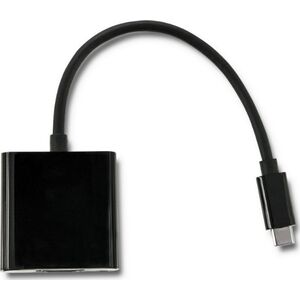 Kabel USB Qoltec USB-C - HDMI 0.23 m Czarny (50375)