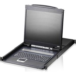Konsola KVM Aten ATEN CL1316N-ATA-AG ATEN KVM 16 port LCD 19 + keyboard + touchpad PS/2 or USB, 1U 19 Rack