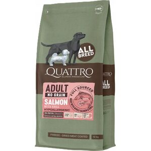 Quattro No Grain All Breed Salmon & Krill 12kg