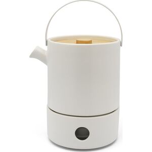 Bredemeijer Bredemeijer Tea Set Umea 1,2L white with Warmer 142010